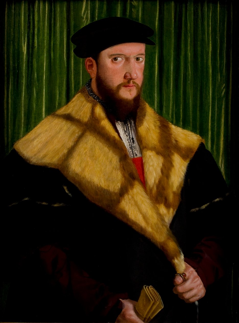 retrato de un caballero de Hans Mielich