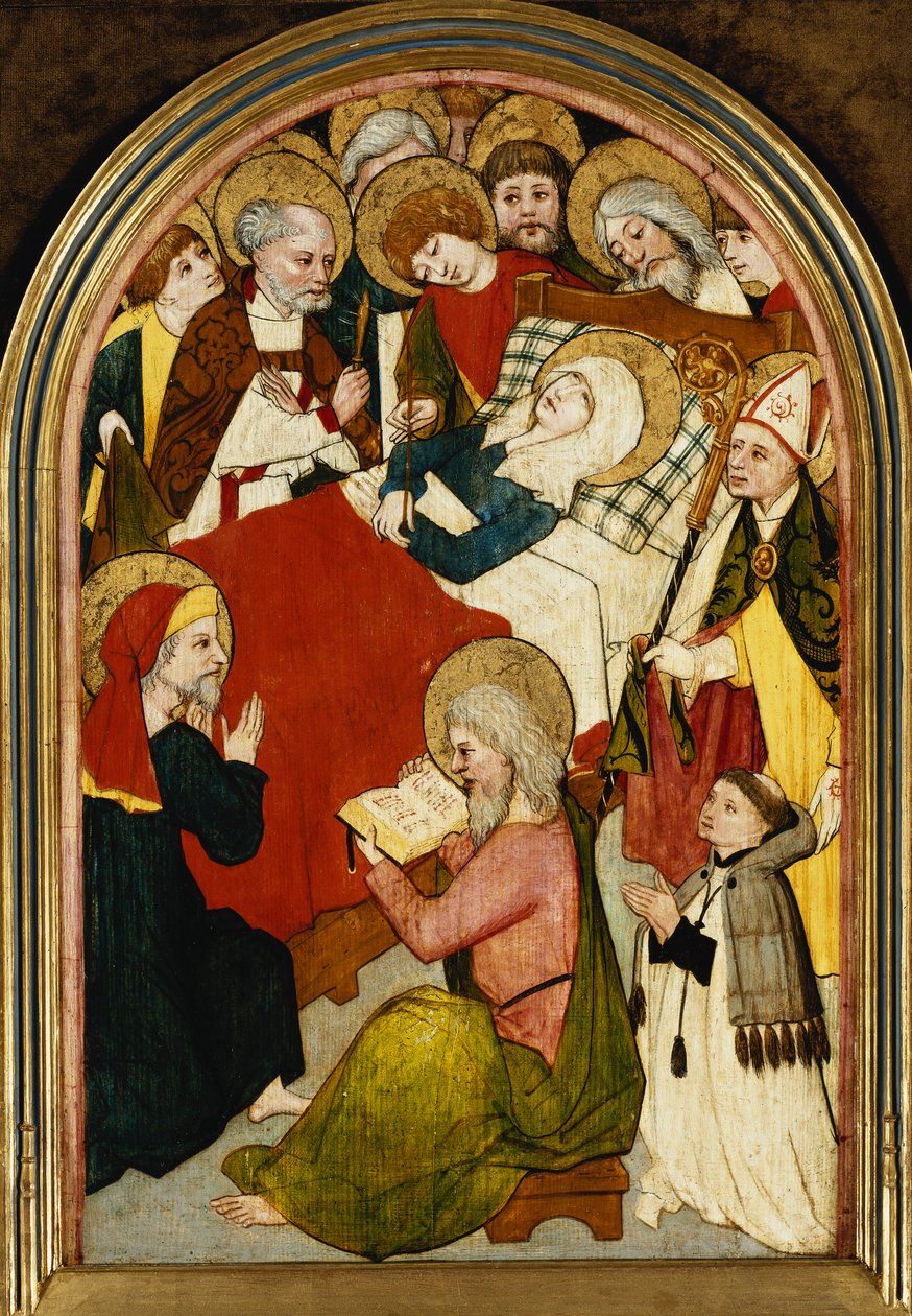 La muerte de la Virgen de Hans Multscher