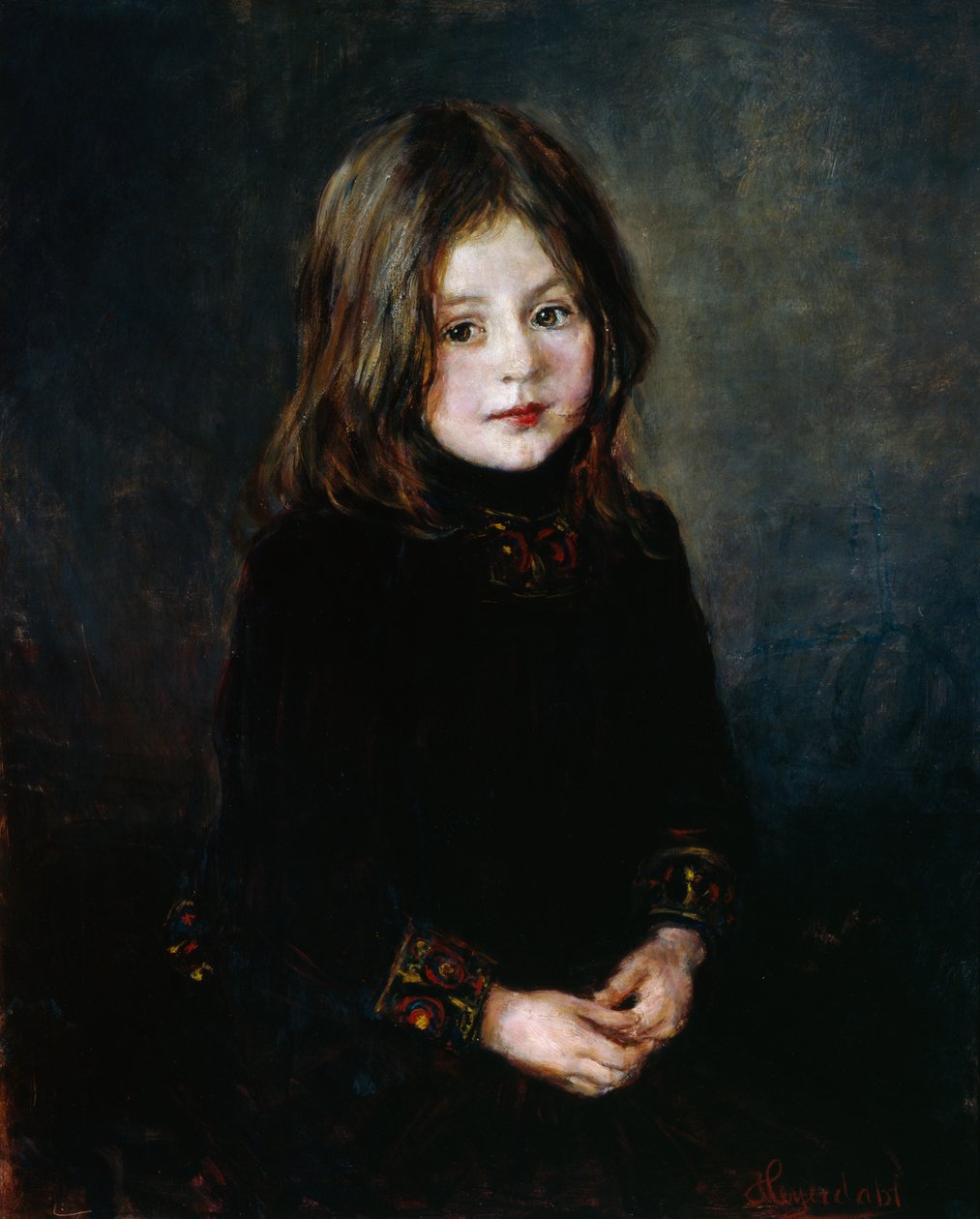 La niña gitana de Hans Olaf Heyerdahl