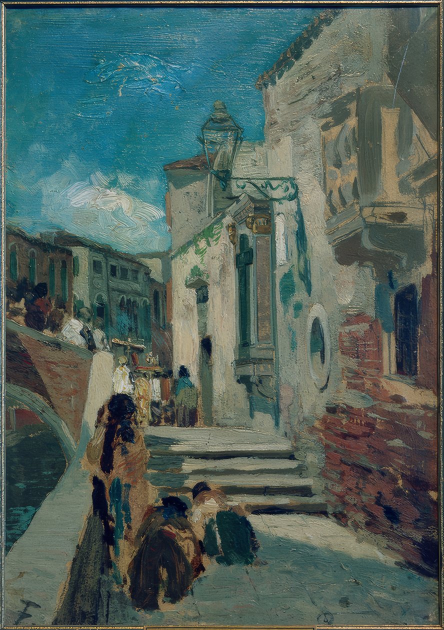 Procesión en Venecia de Hans Peter Feddersen der Jüngere