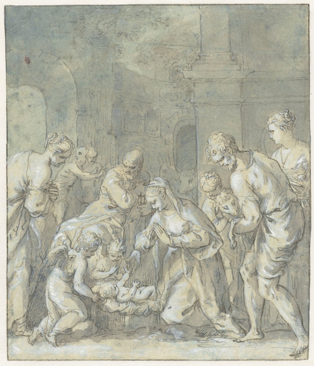 La adoración de los pastores de Hans Rottenhammer (I)
