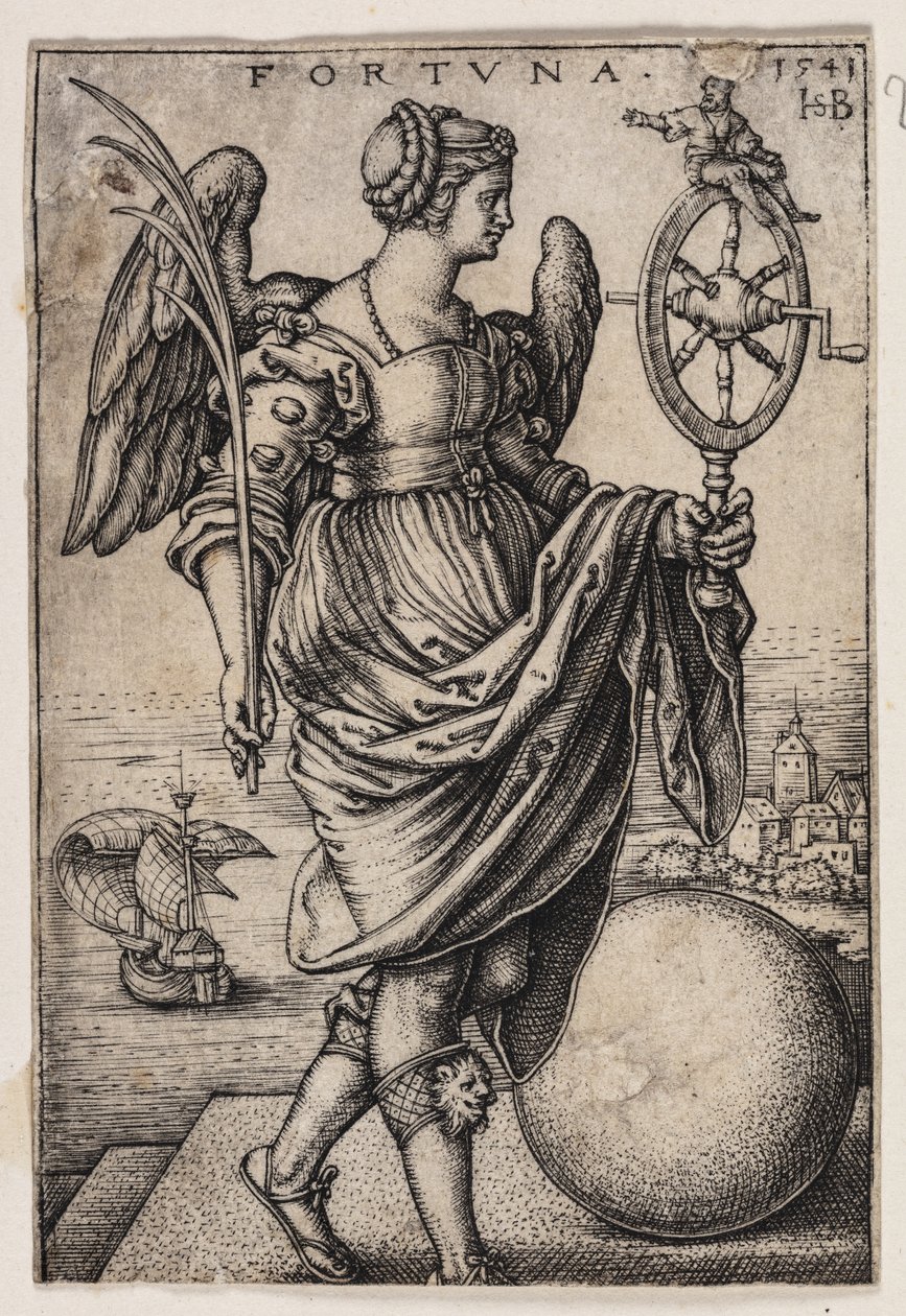 Lykke (Fortuna) de Hans Sebald Beham