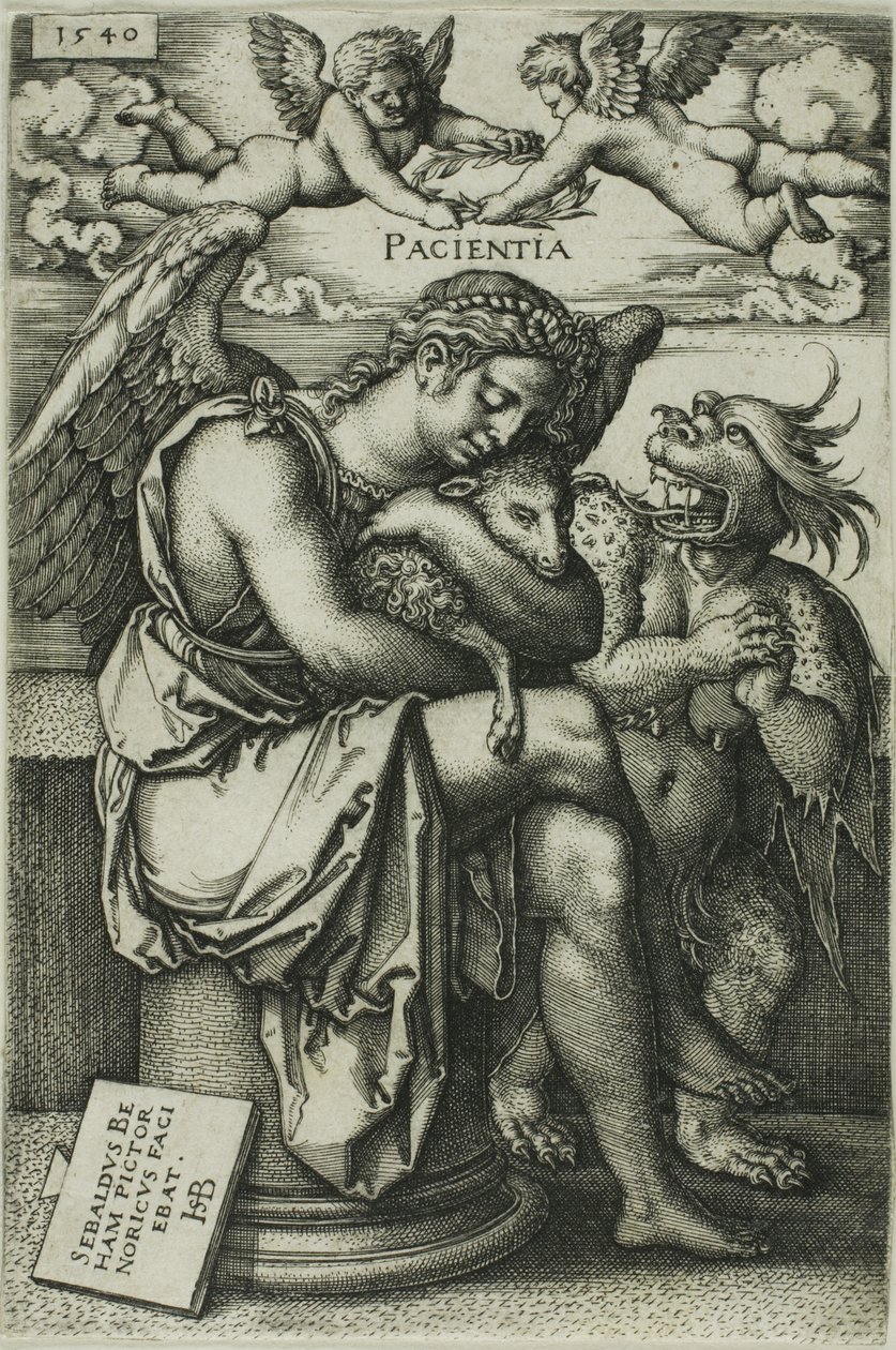 Paciencia de Hans Sebald Beham