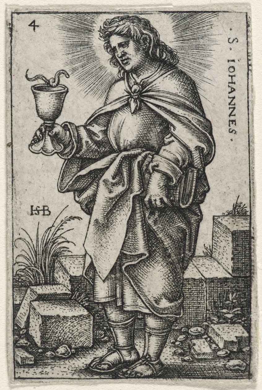 San Juan, 1541-46 de Hans Sebald Beham
