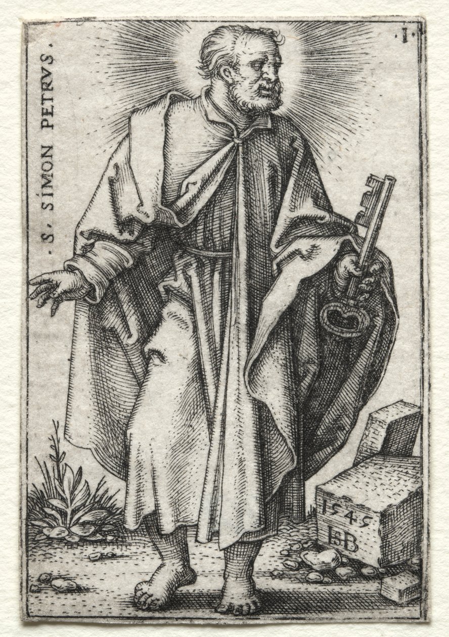 St. Simon Peter de Hans Sebald Beham