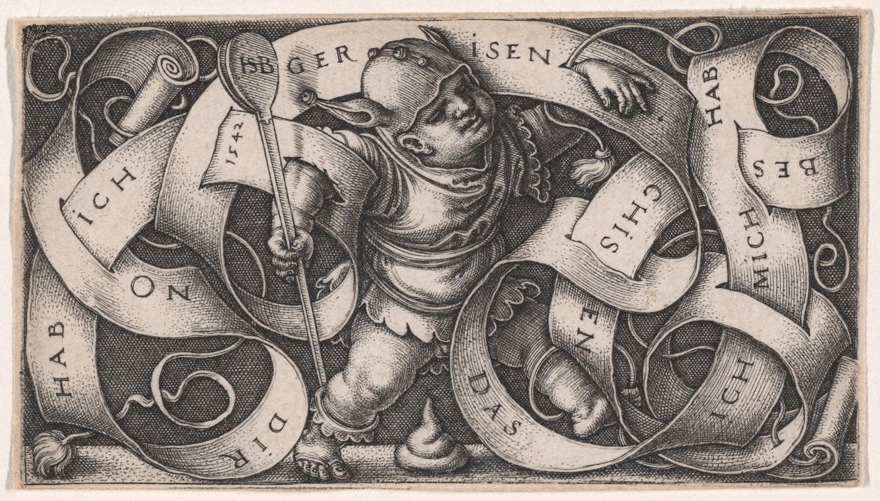 El pequeño bufón de Hans Sebald Beham