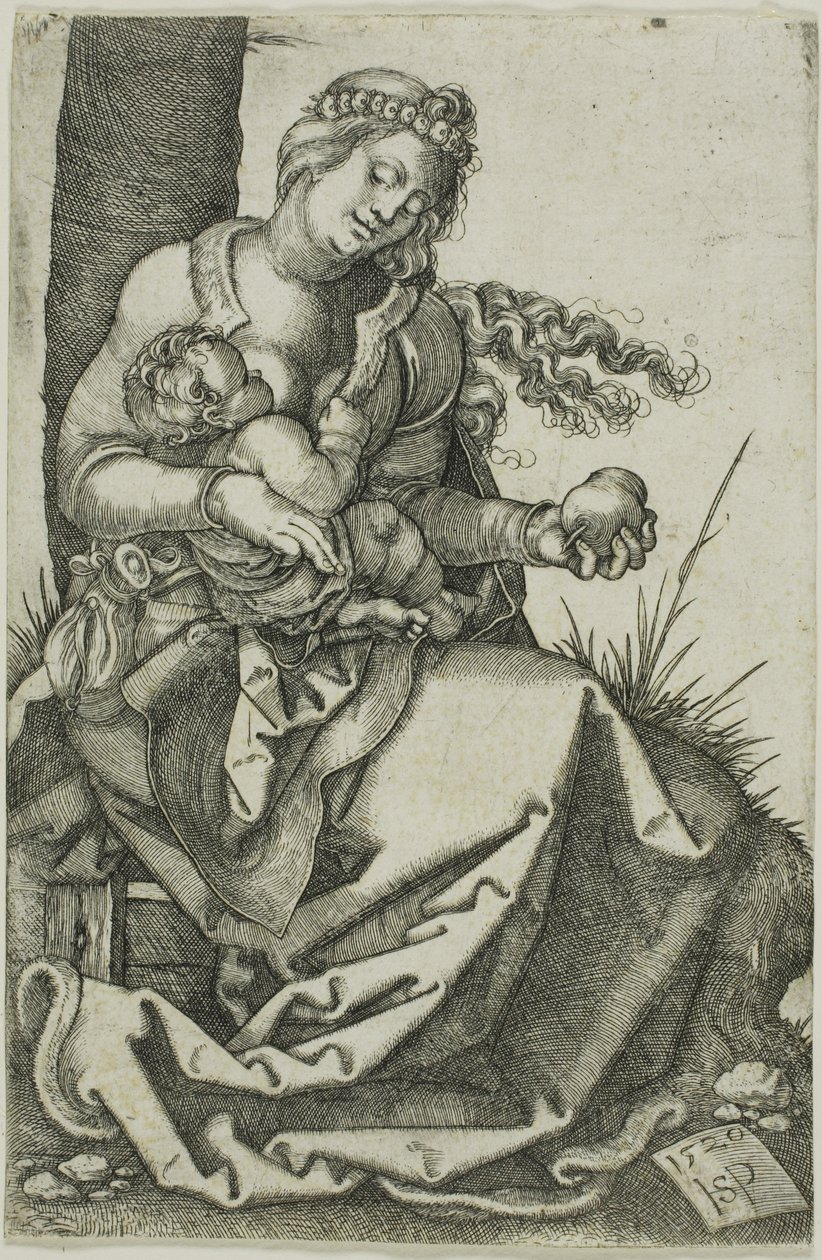 La Virgen con la Pera de Hans Sebald Beham