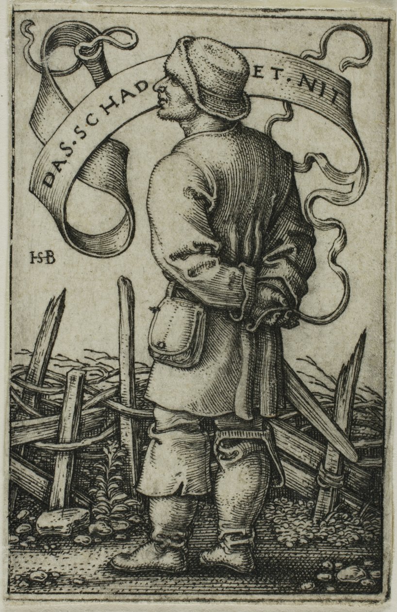 El Campesino del Clima "Das Schadet Nit" de Hans Sebald Beham