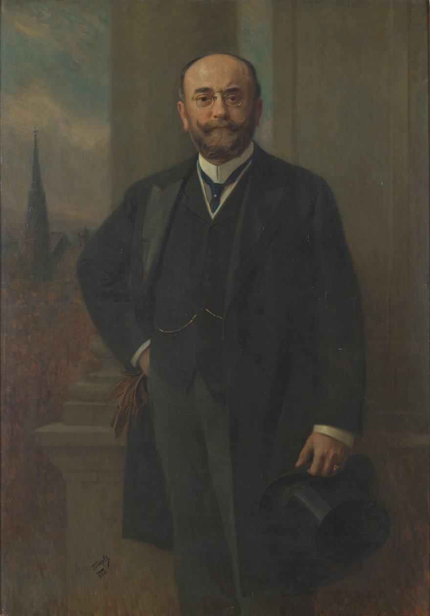 El Alcalde de Viena Dr. Richard Weisskirchner de Hans Temple