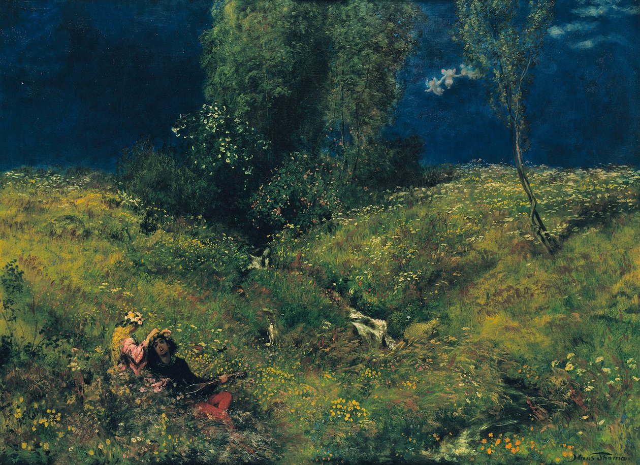 Verano, 1872 de Hans Thoma