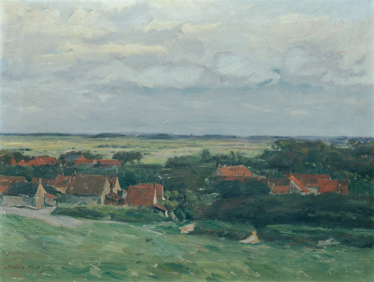 paisaje holandés de Hans Tichy
