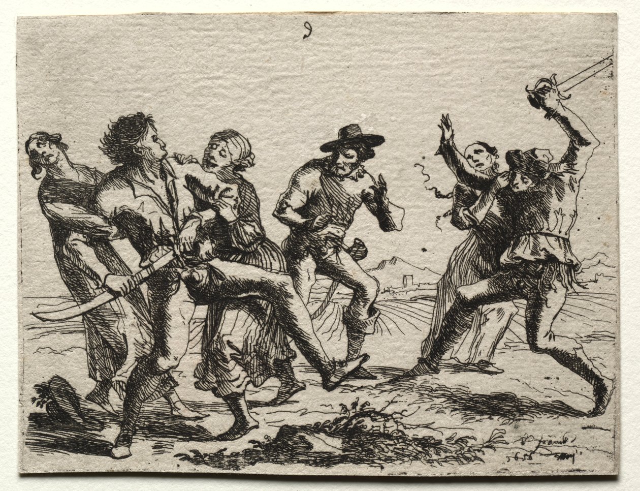 Military Subjects:  A Quarrel de Hans Ulrich Franckh