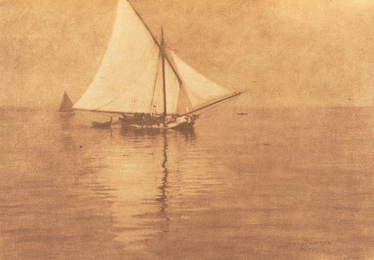 Camera Work: The White Sail de Hans Watzek