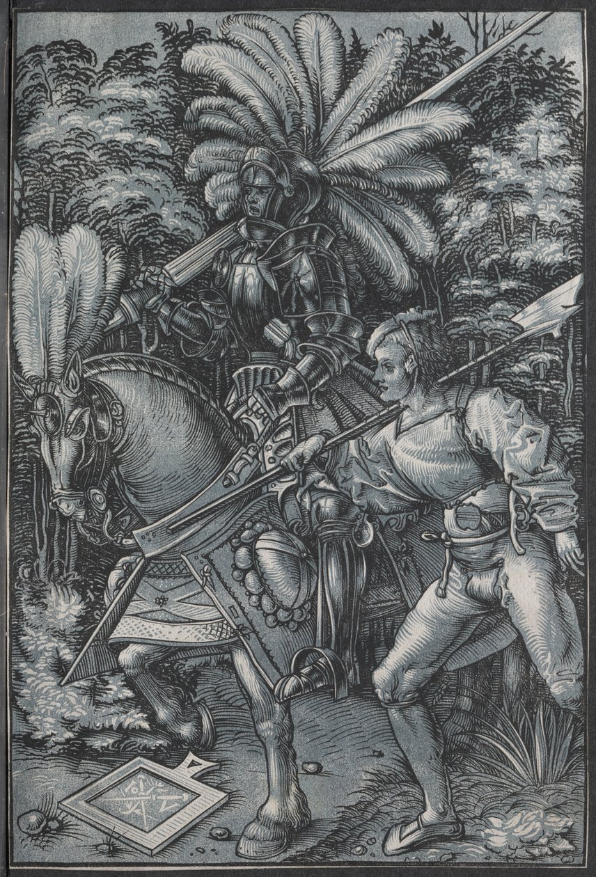 El caballero y el lansquenete de Hans Wechtlin