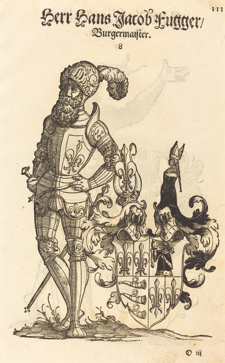 Página del Geschlechter Buch - Ausberg de Hans Weiditz, II
