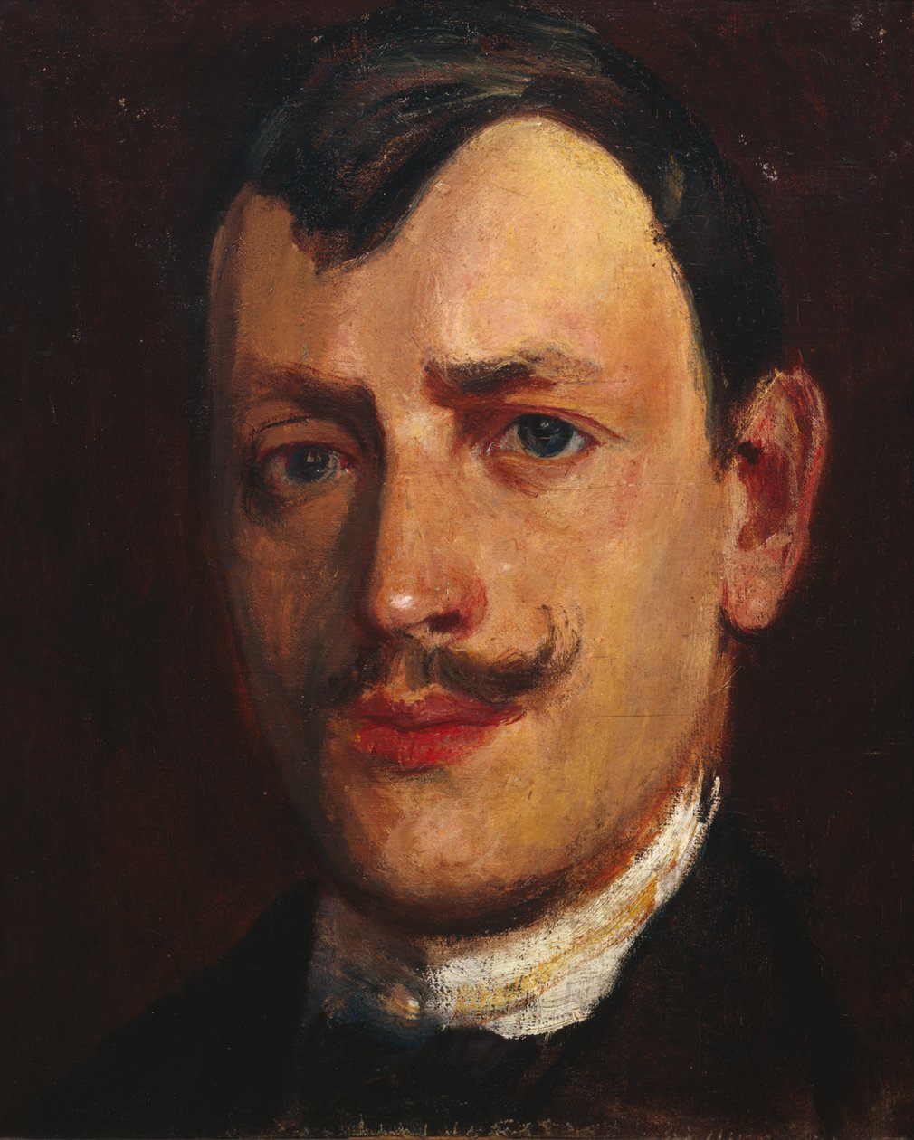 Auto retrato de Harald Oscar Sohlberg