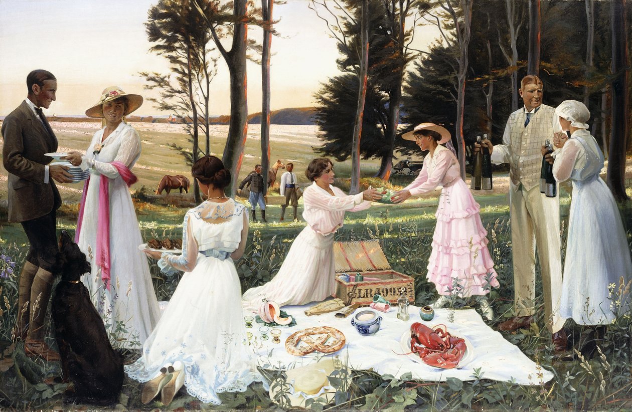 El picnic de la tarde de Harald Slott Moller