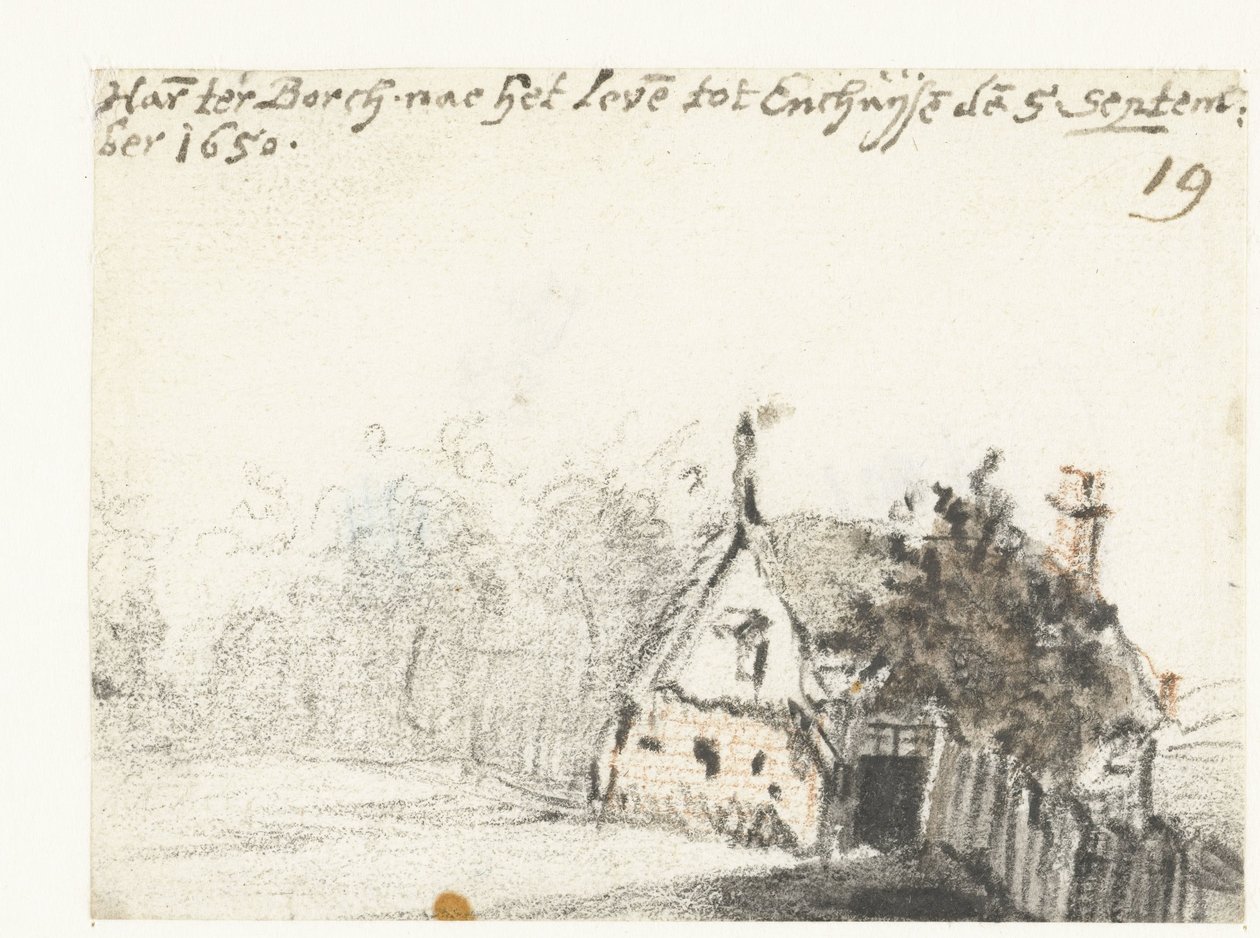 Casa en Enkhuizen de Harmen ter Borch