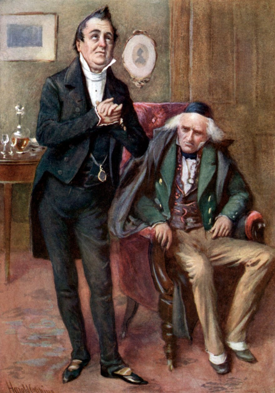 Martin Chuzzlewit de Charles Dickens de Harold Copping