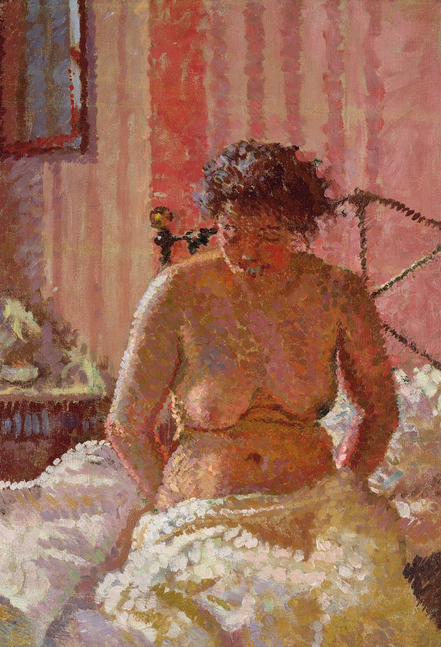 Desnudo en un interior de Harold Gilman
