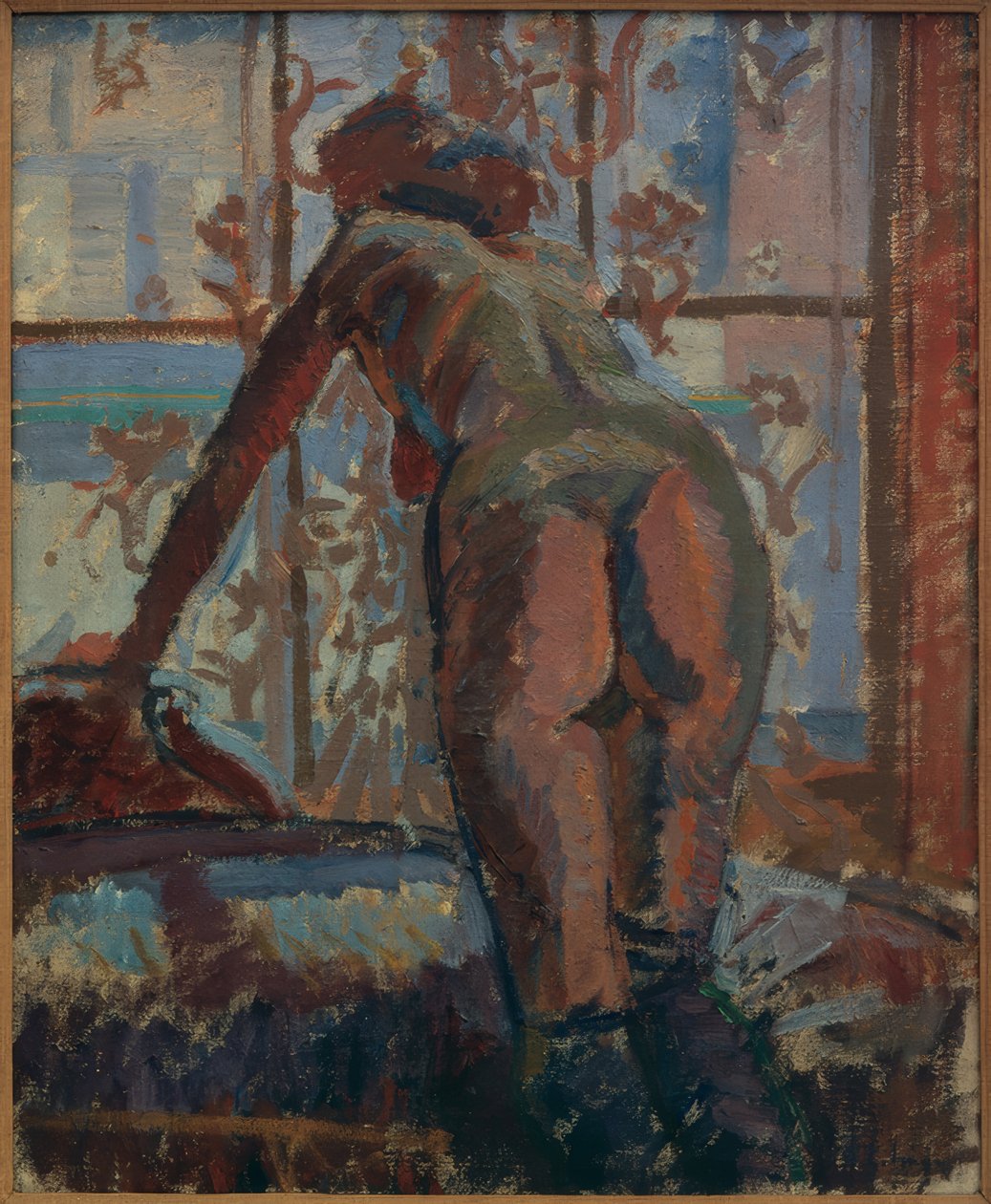 Desnudo en la ventana