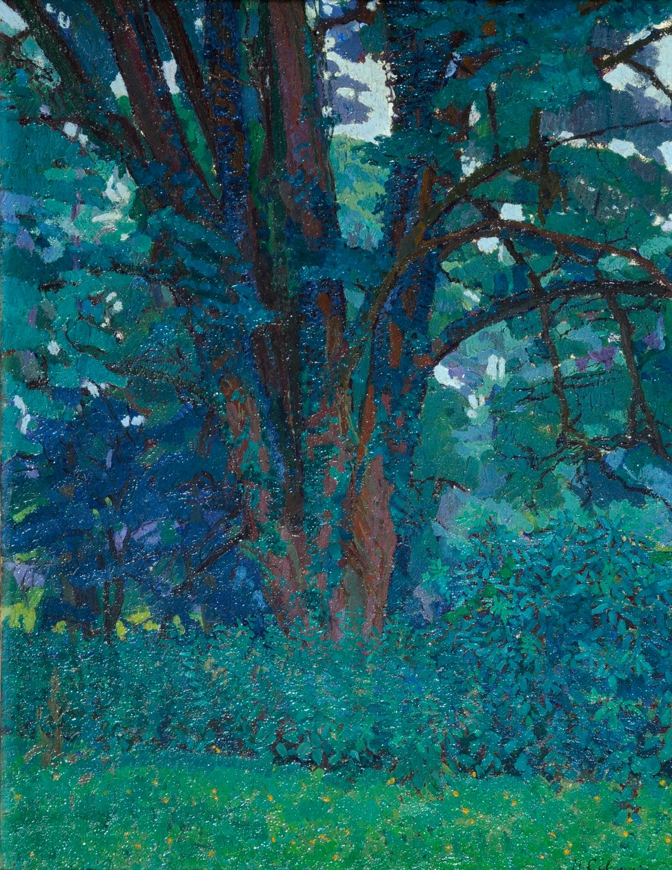 En Gloucestershire, c.1916 de Harold Gilman