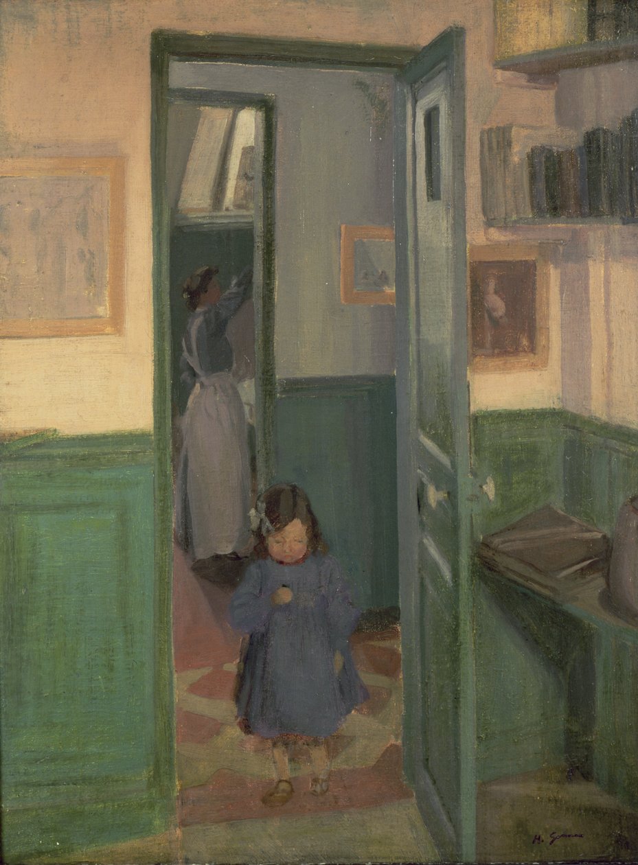 En la casa de Sickert de Harold Gilman