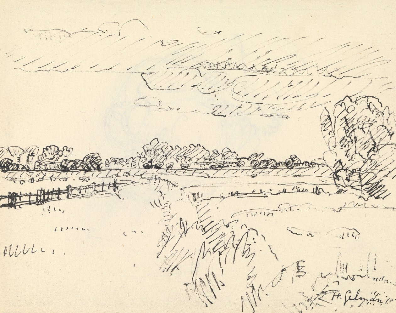 Pantano de Romney de Harold Gilman