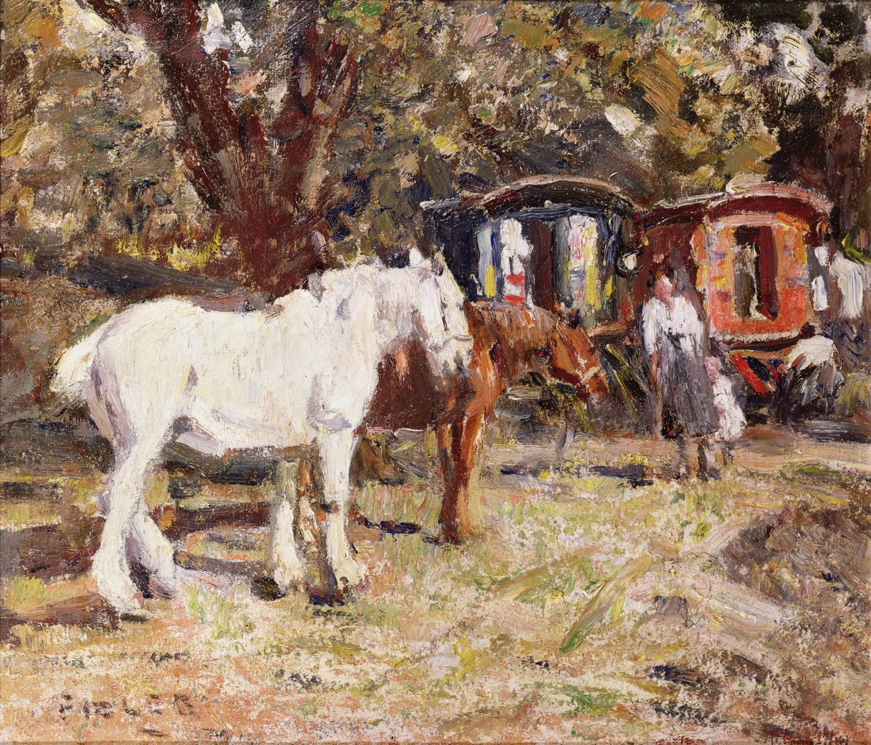 El campamento gitano de Harry Fidler