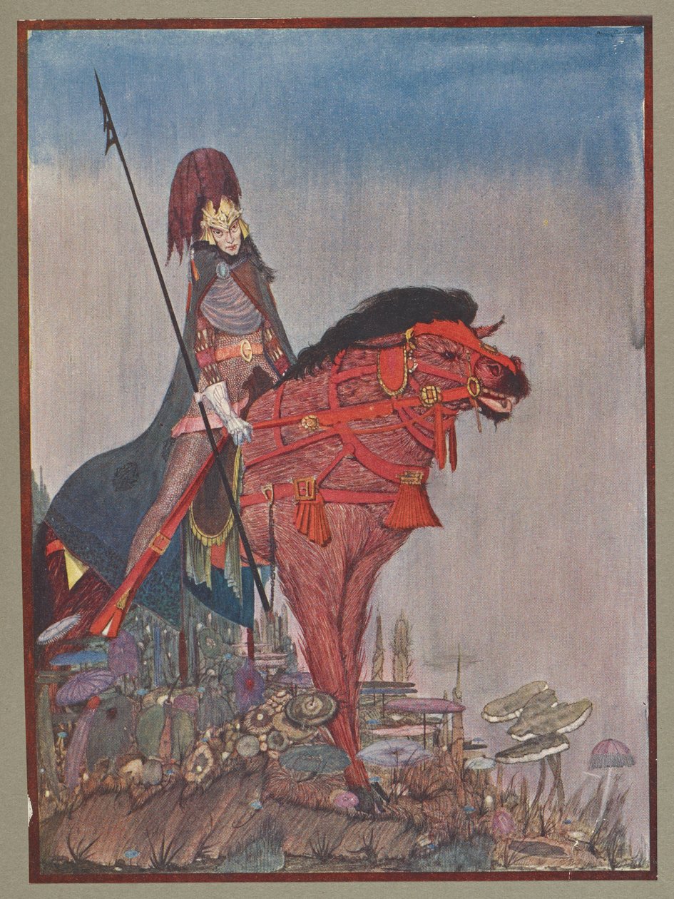 Barón Frederick Von Metzengerstein. de Harry Clarke