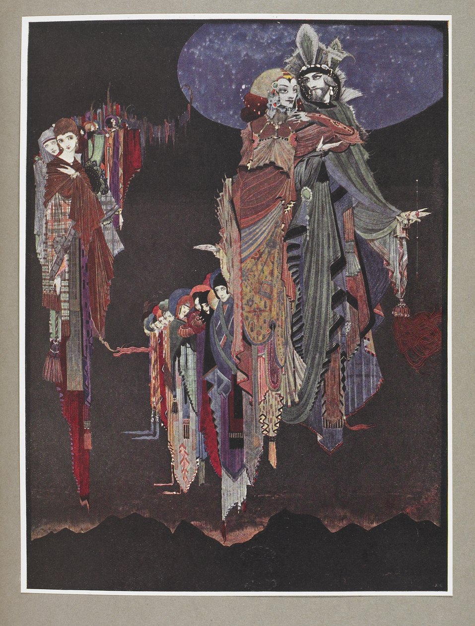 Monas y Una de Harry Clarke