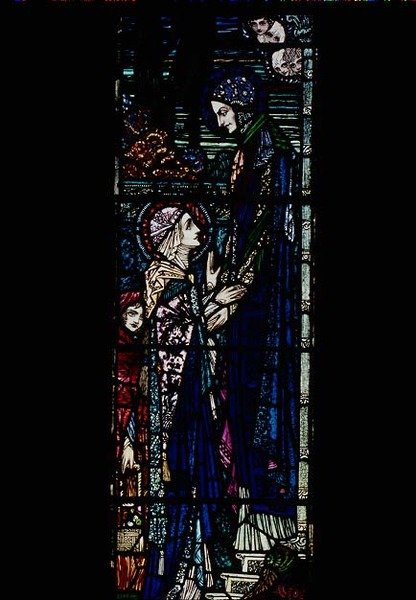 Santa Isabel y María de Harry Clarke