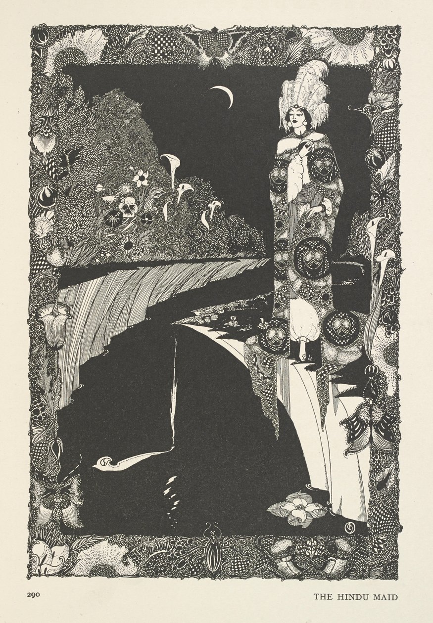 La criada hindú. de Harry Clarke