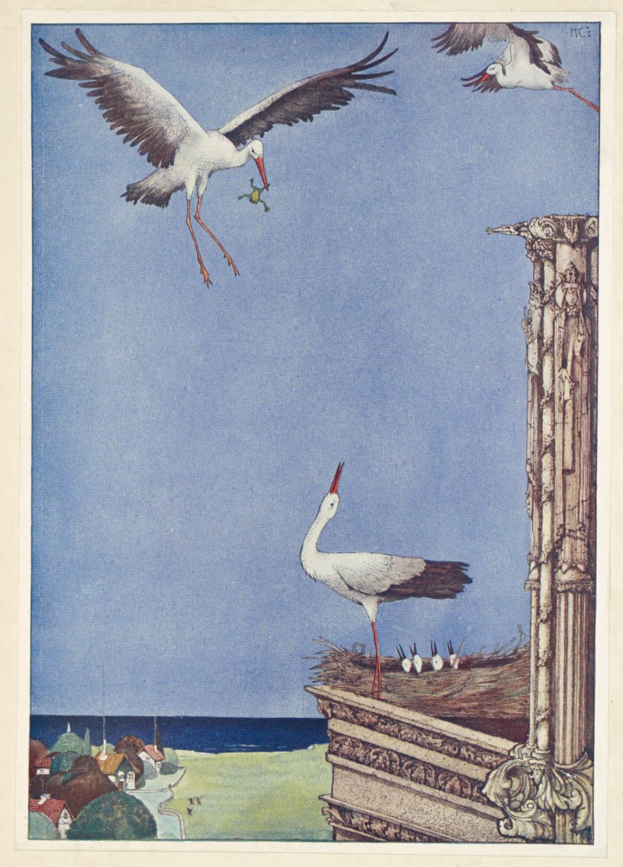 Las Cigüeñas. de Harry Clarke