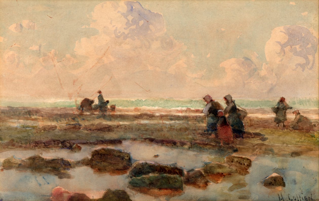 Pescando camarones de Hector Caffieri