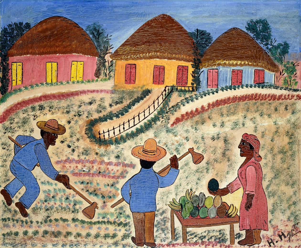 Los agricultores de Hector Hyppolite
