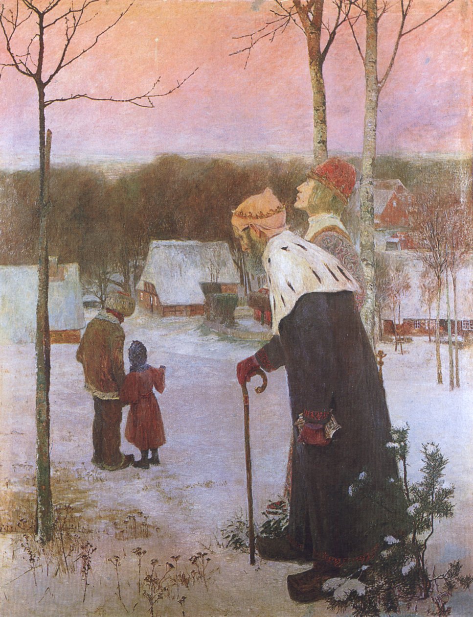 Cuento de invierno (Los Tres Reyes Magos) de Heinrich Vogeler