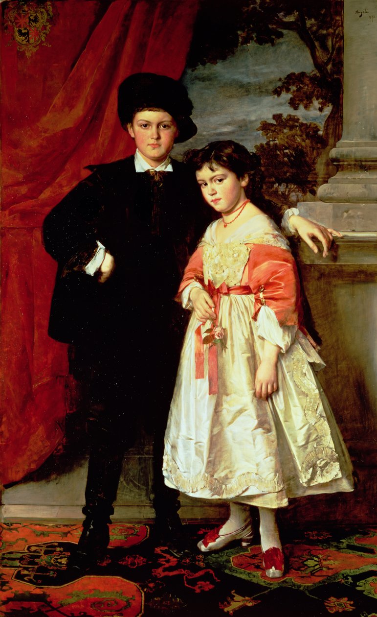 Los hijos del Freiherr von Seidler de Heinrich von Angeli