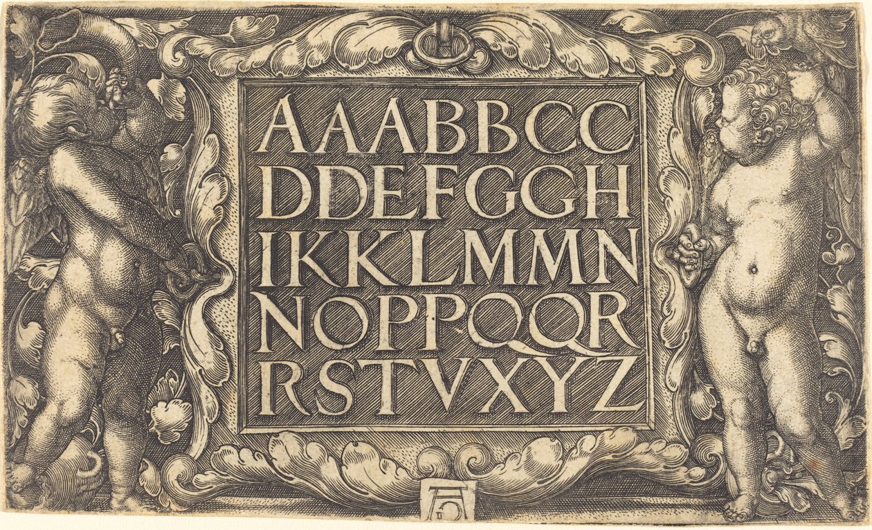 Alfabeto de Heinrich Aldegrever