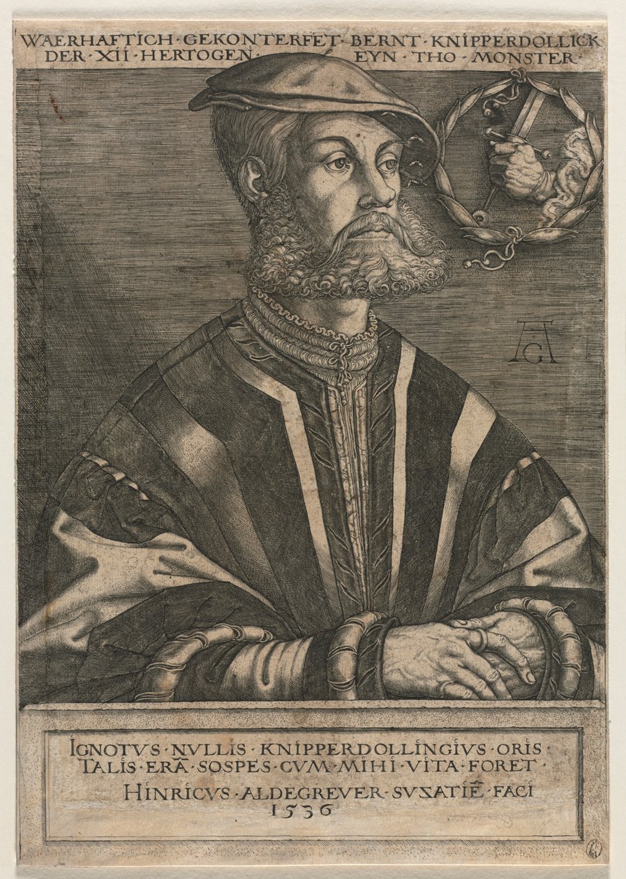 Bernt Knipperdolling de Heinrich Aldegrever