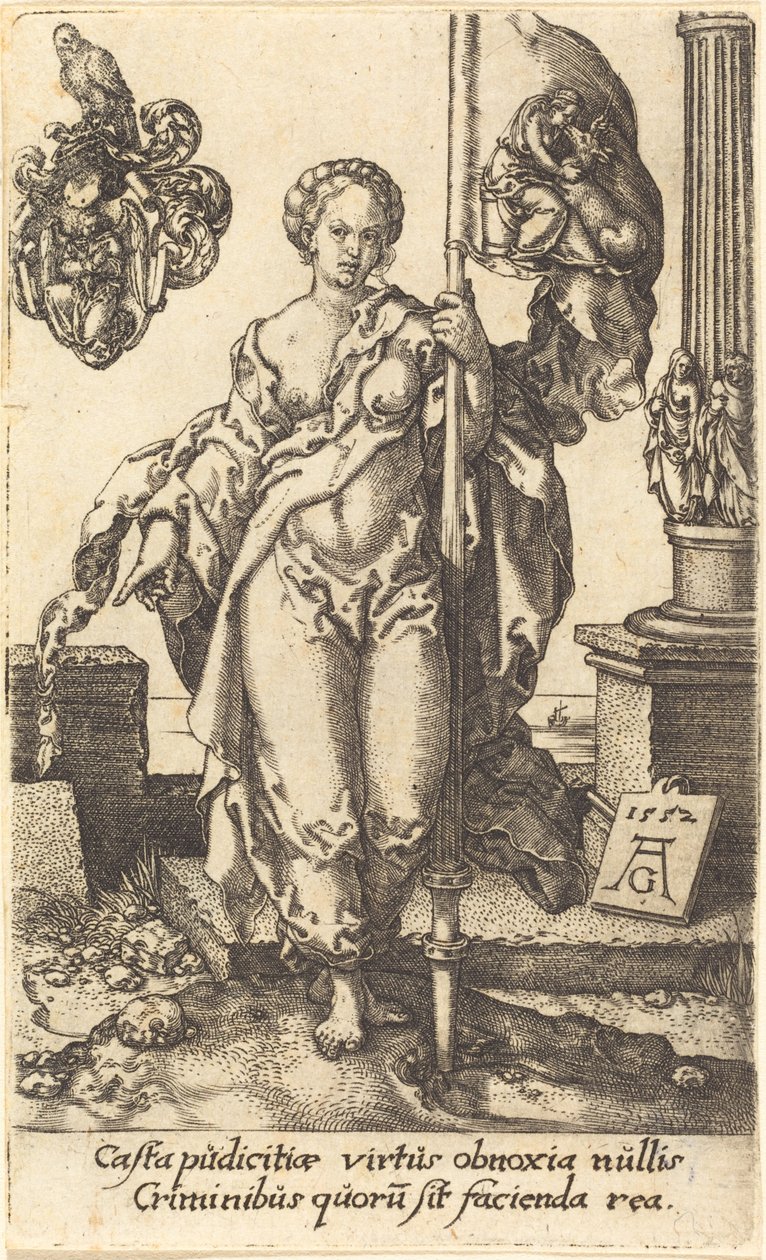 Castidad de Heinrich Aldegrever