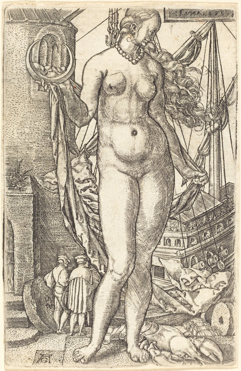 Luna de Heinrich Aldegrever
