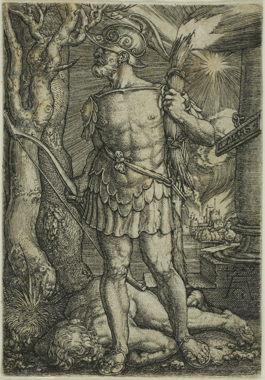 Marte de Heinrich Aldegrever