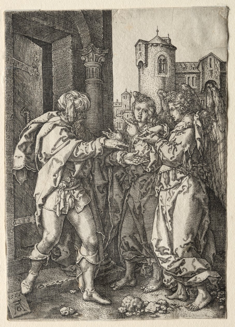 La Historia de Lot de Heinrich Aldegrever