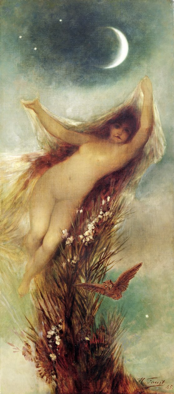 Noche, 1885 de Heinrich Faust
