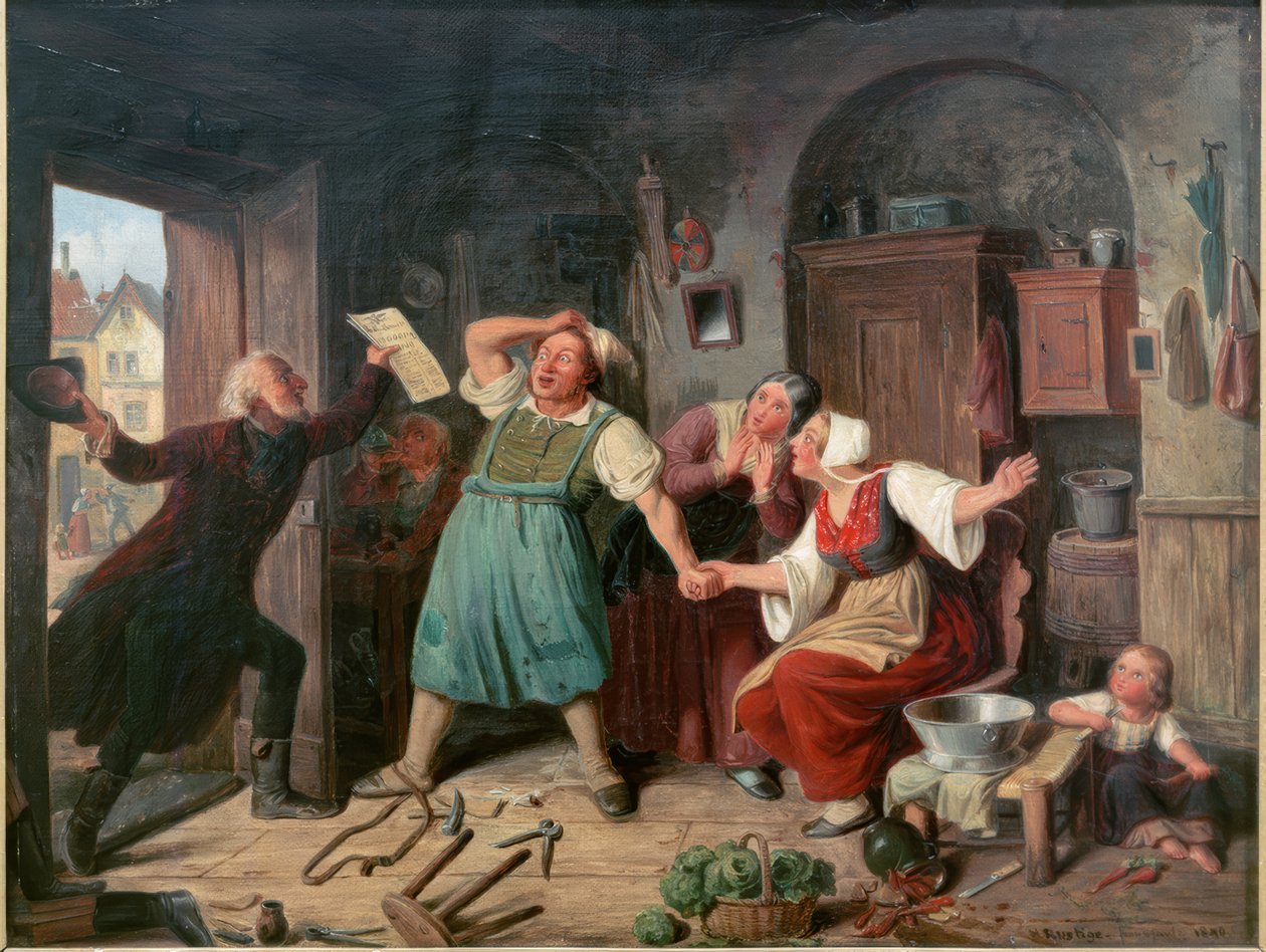 El gran premio de Heinrich Franz Gaudenz von Rustige