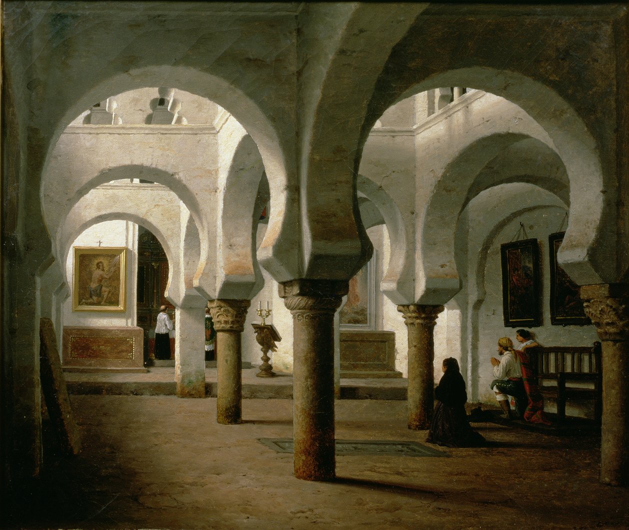 Una Capilla Lateral, Catedral de Pisa de Heinrich Hansen