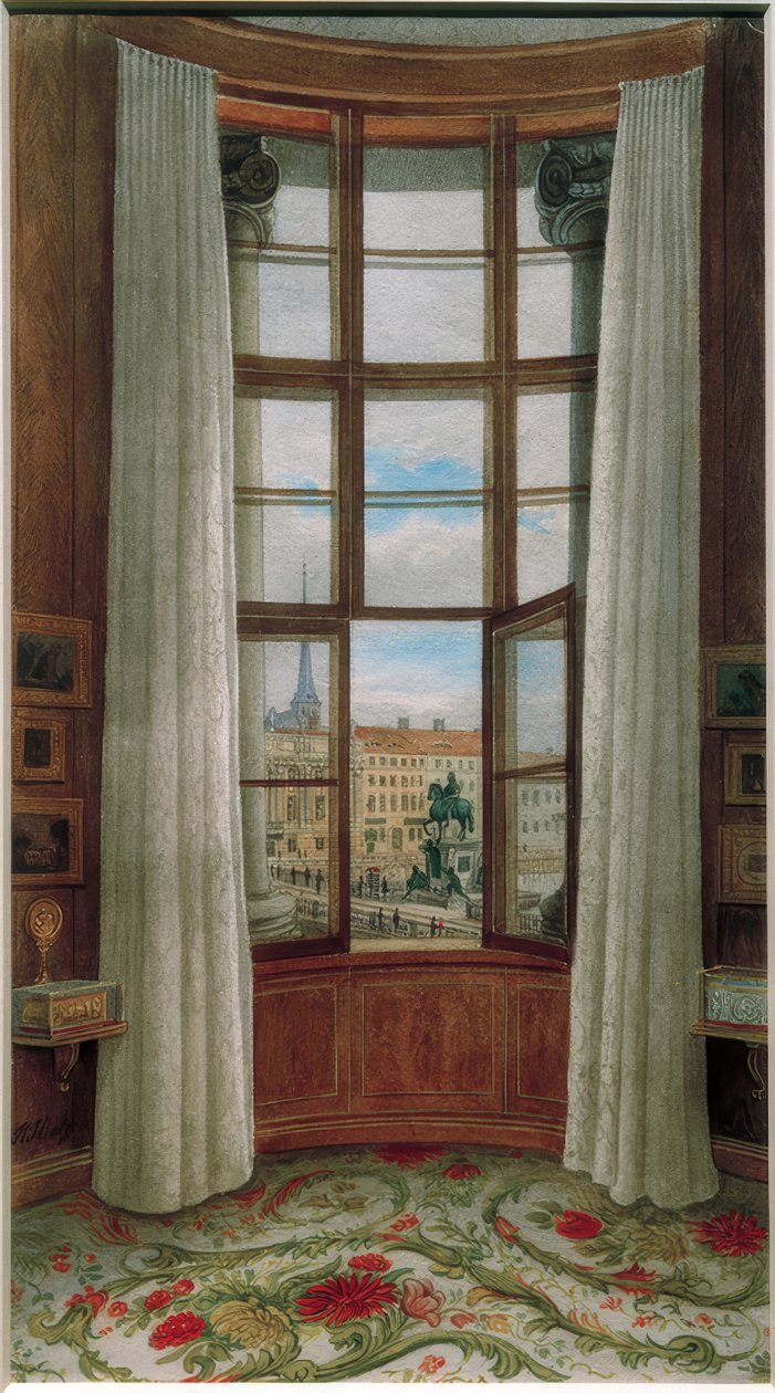 Vista desde el Palacio de la Ciudad de Berlín de Heinrich Hintze