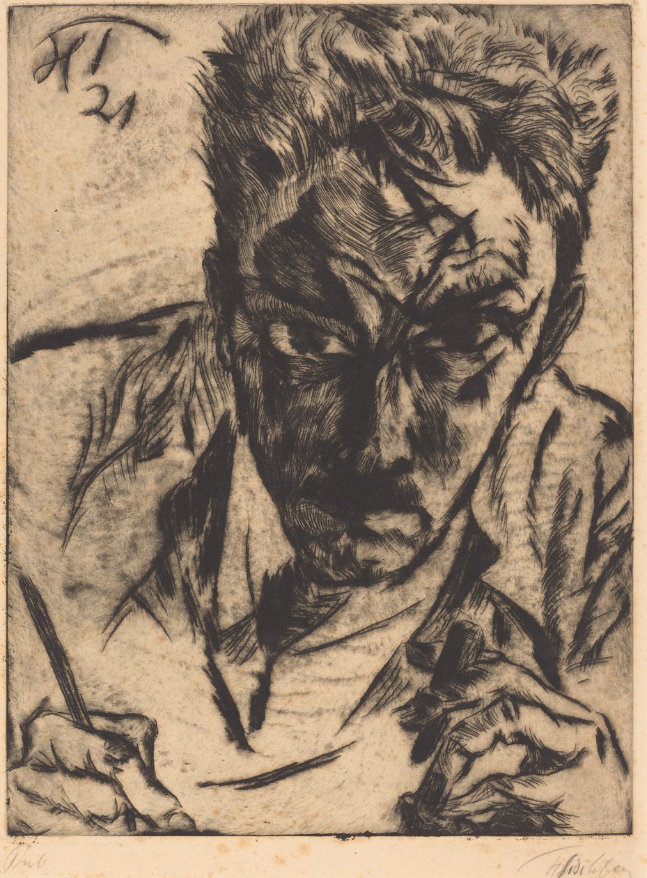 Autorretrato de Heinrich Tischler