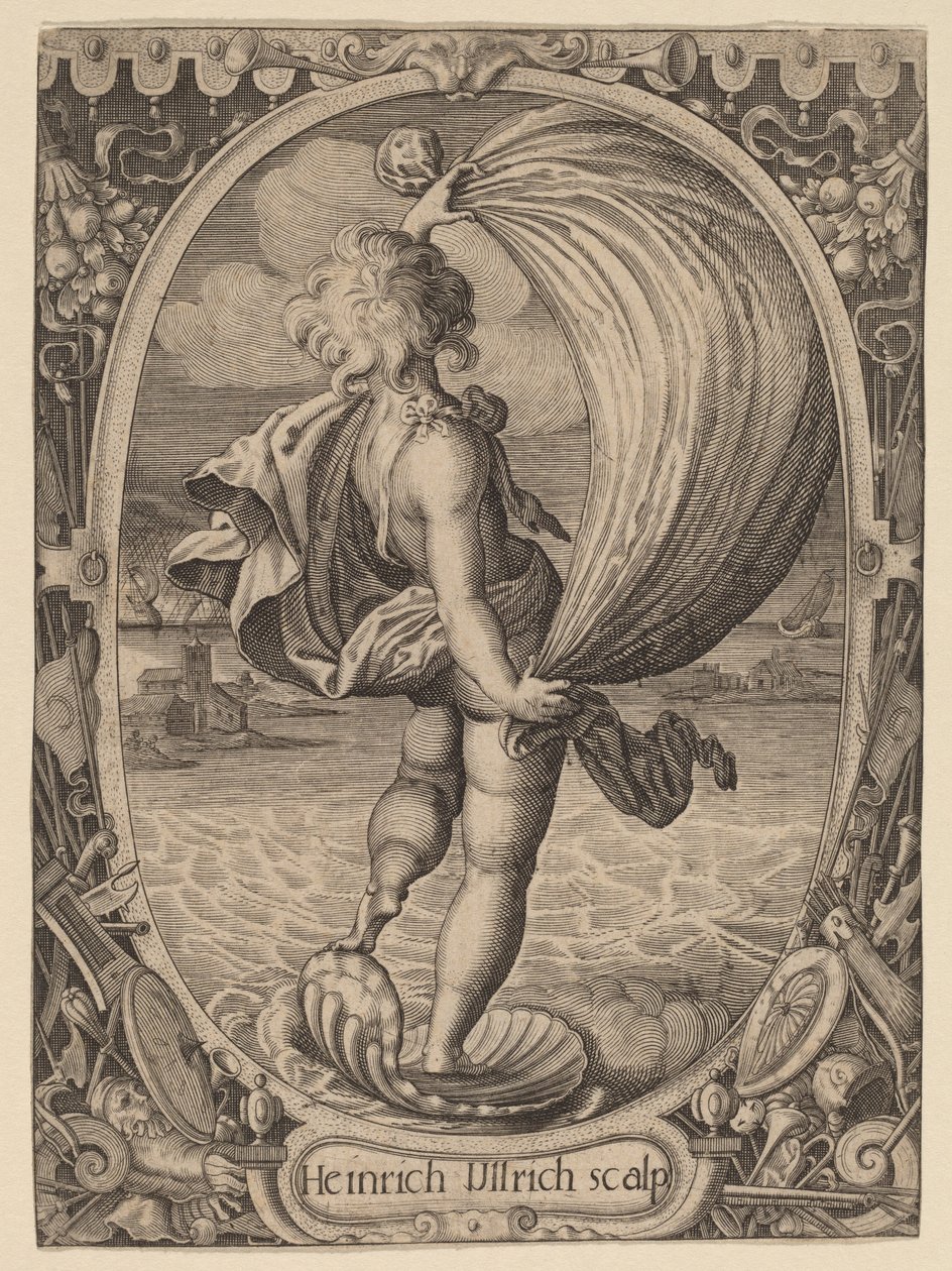 Eolo, Personificación del Viento de Heinrich Ulrich